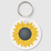 Porte-clés Sunflower Disco Ball Retro Party Vibe (Recto)