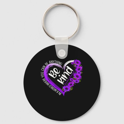 Porte-clés Sunflower Heart Be Genre Purple Overdose Sensibili (Verso)