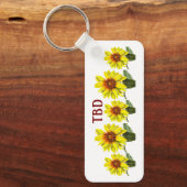 Porte-clés Sunflower Keychain (Recto)