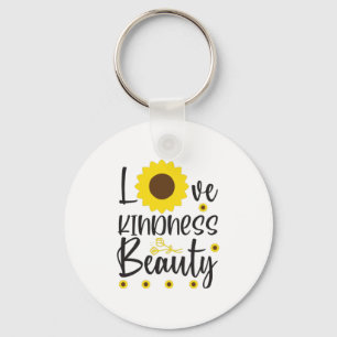 Porte-clés Sunflower Lover Love Kindness Beauty