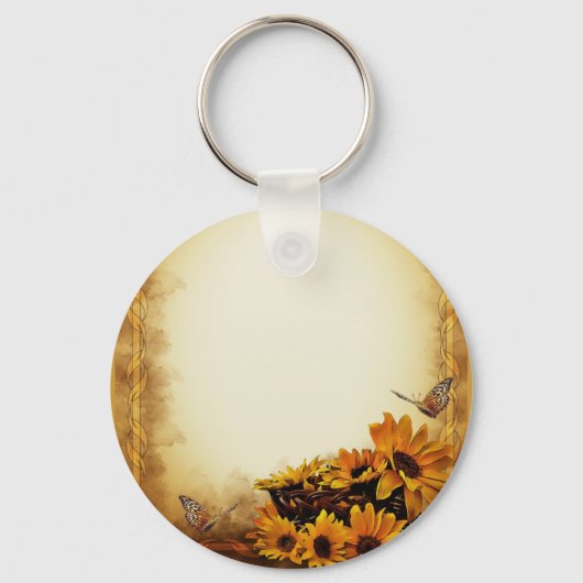 Porte-clés Sunflowers (Recto)