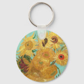 Porte-clés Sunflowers Vincent van Gogh (Verso)