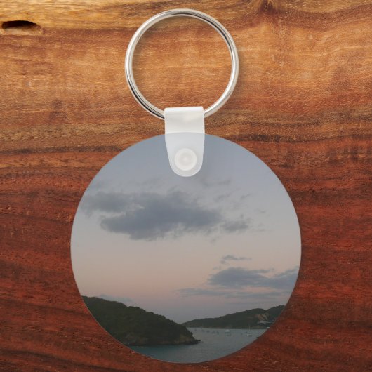 Porte-clés Sunrise aux îles Vierges de Saint-Thomas III (Recto)