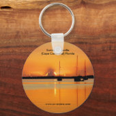 Porte-clés Sunrise, Titusville (Cap Canaveral) Floride (Recto)