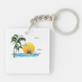 Porte-clés Sunset (Dos)