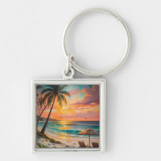 Porte-clés Sunset Beach Keychain