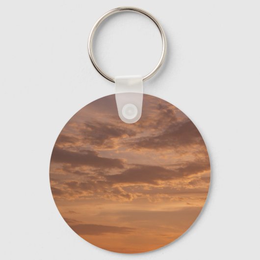 Porte-clés Sunset Clouds II Pastel Nature Abstraite (Recto)