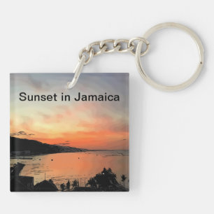 Porte-clés Sunset en Jamaïque