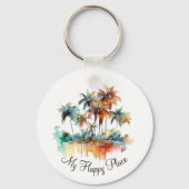 Porte-clés Sunset Grove, personnalisé (Recto)