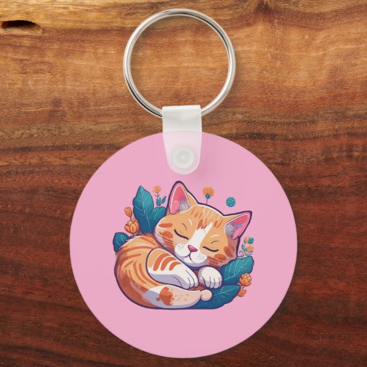 Porte-clés Sunset Kitty (Recto)