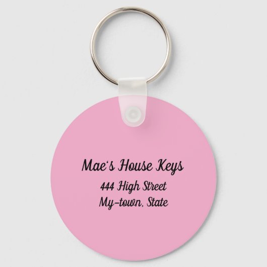 Porte-clés Sunset Kitty (Verso)