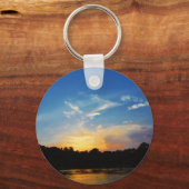 Porte-clés Sunset Mountain Lake (Recto)