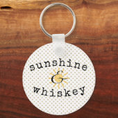 Porte-clés Sunshine et whiskey (Recto)