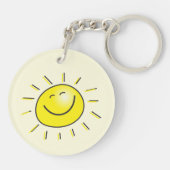 Porte-clés Sunshine Happy Face (Dos)