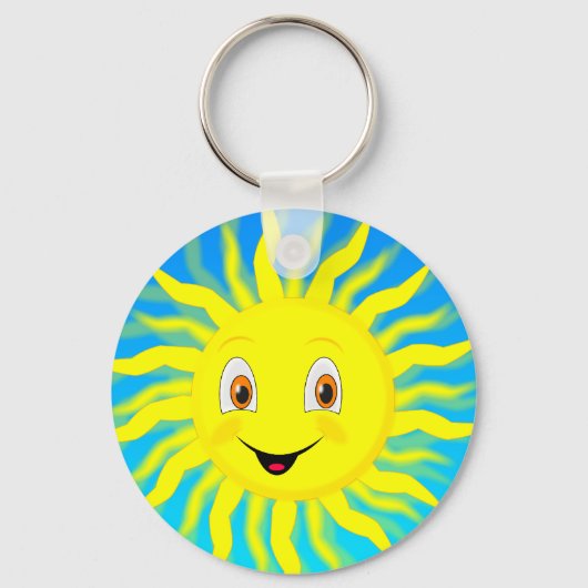 Porte-clés Sunshine Happy Face (Recto)