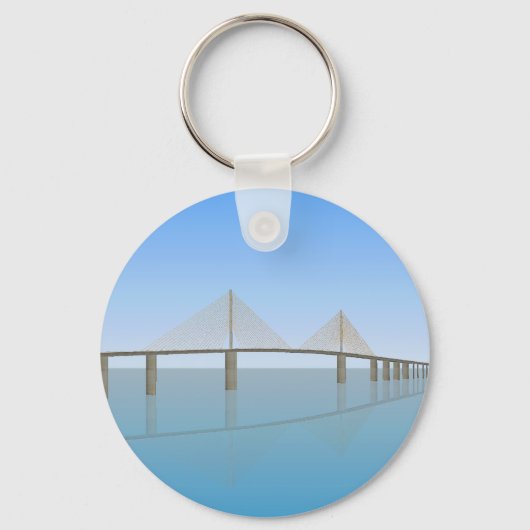Porte-clés Sunshine Skyway Bridge : Tampa Bay : (Recto)