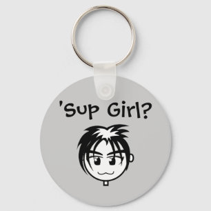 Porte-clés 'Sup Girl?