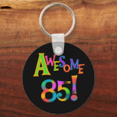 Porte-clés Super 85 T-shirts et cadeaux d'anniversaire (Recto)