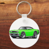Porte-clés Super Bee Lime-Black 1969 (Recto)