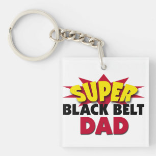 Porte-clés Super Black Belt Papa