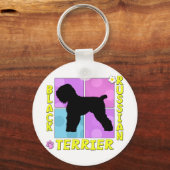 Porte-clés Super Black Russian Terrier (Recto)