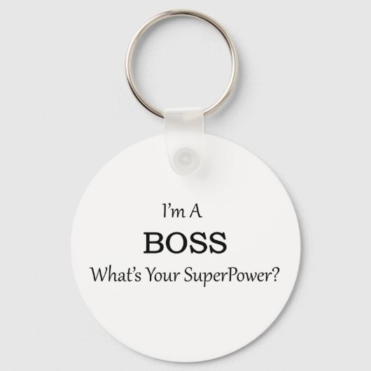 Porte-clés Super Boss (Recto)