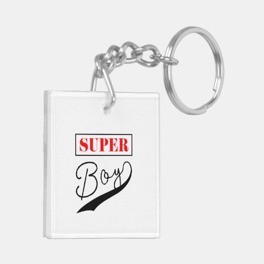 Porte-clés Super Boy (Dos gauche)