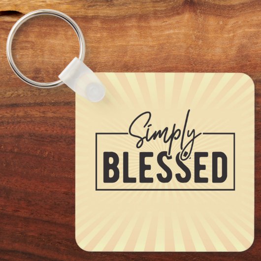 Porte-clés Super cadeau ! Fondée simplement sur la croyance b (Recto)