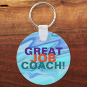 Porte-clés Super coach professionnel ! (Recto)