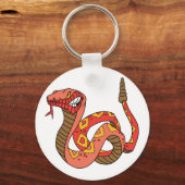 Porte-clés Super crotale rouge (Recto)