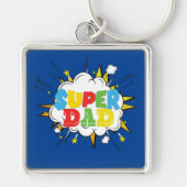 PORTE-CLÉS SUPER DAD (Devant)