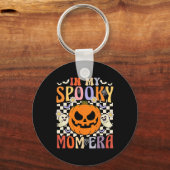Porte-clés Super Dans Mon Éffrayant Maman Era Retro Halloween (Recto)