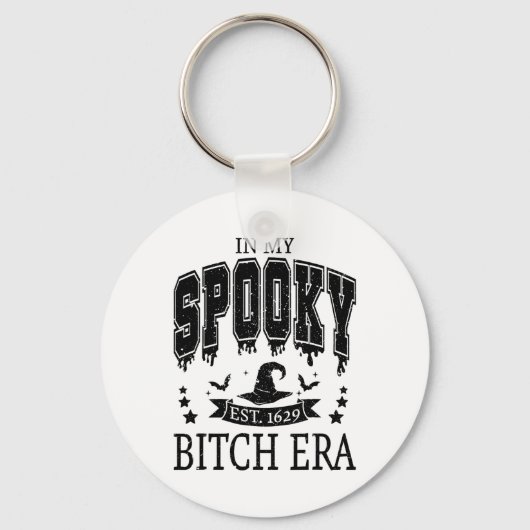 Porte-clés Super Dans Mon Époque Éffrayante Skeleton Hallowee (Recto)