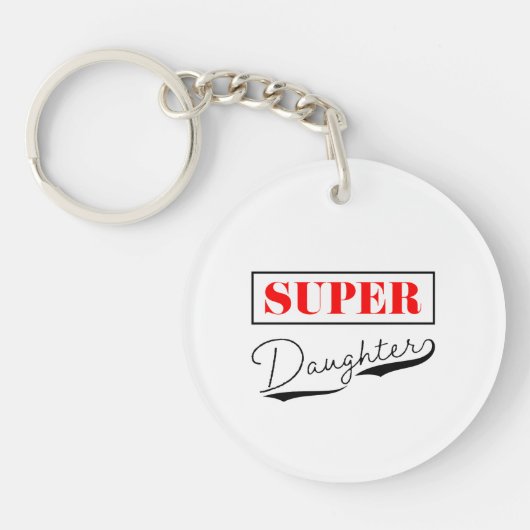 Porte-clés Super Daughter (Devant)