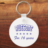 Porte-clés Super Depuis 16 Ans (Recto)