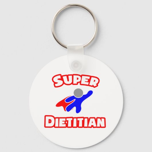 Porte-clés Super diététiste (Recto)