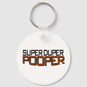 Porte-clés Super Duper Pooper