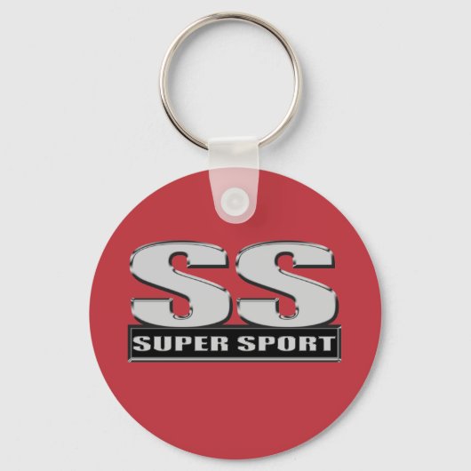 Porte-clés super duper sport rouge (Recto)