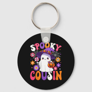 Porte-clés Super Éffrayant Cousin Halloween Ghost Citrouille