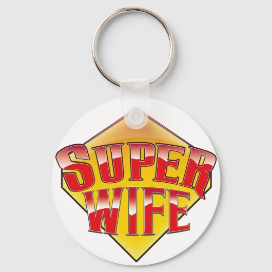 Porte-clés Super Épouse (Recto)