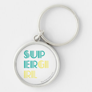 Porte-clés Super girl Green and Yellow