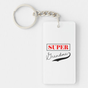 Porte-clés Super grand-mère