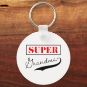 Porte-clés Super grand-mère (Recto)