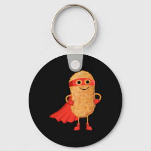 Porte-clés Super Hero Chicken Nuggets Funny Nugget Man Cadeau