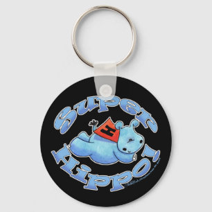 Porte-clés Super Hippo