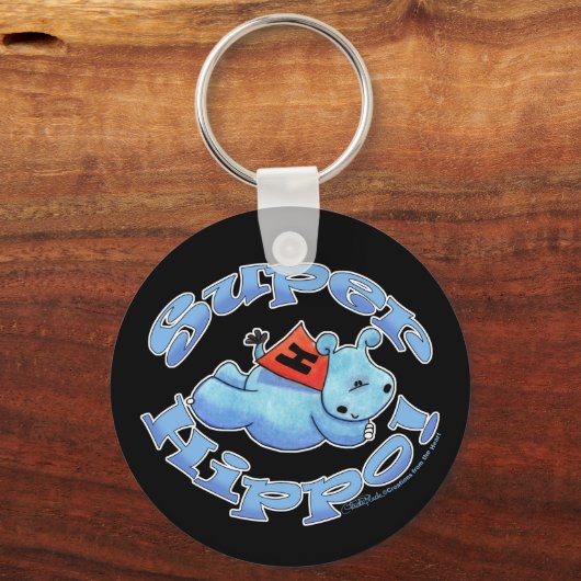Porte-clés Super Hippo (Recto)