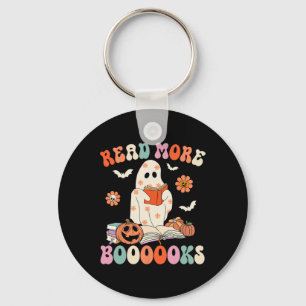 Porte-clés Super Lire Plus Livres Joli Ghost Boo Funny Hallow