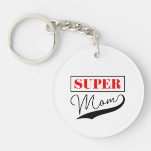 Porte-clés Super Maman