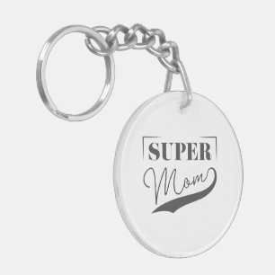 Porte-clés Super Maman