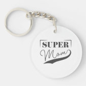 Porte-clés Super Maman (Devant)